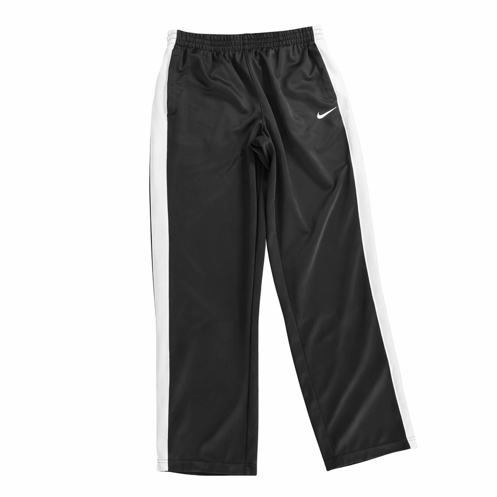 Nike Black Joggers with White Accents